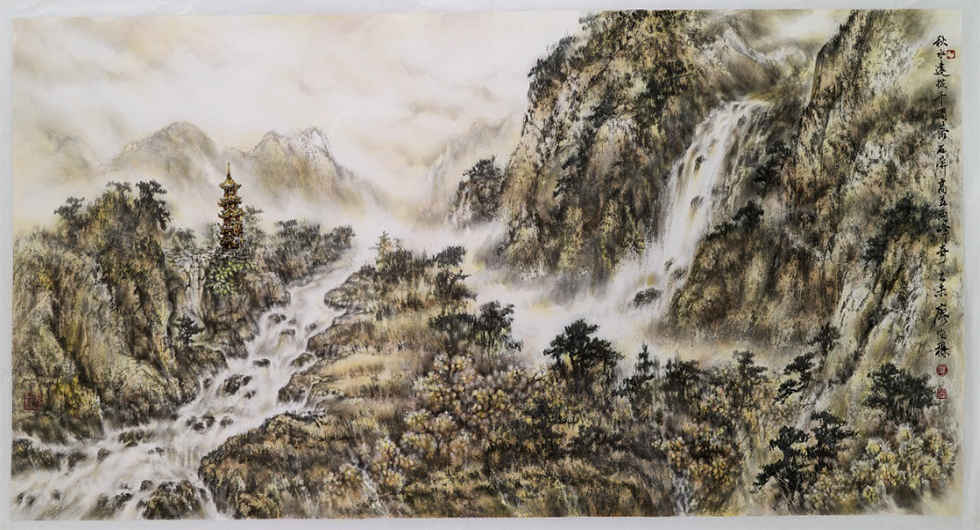 秋色滿山川